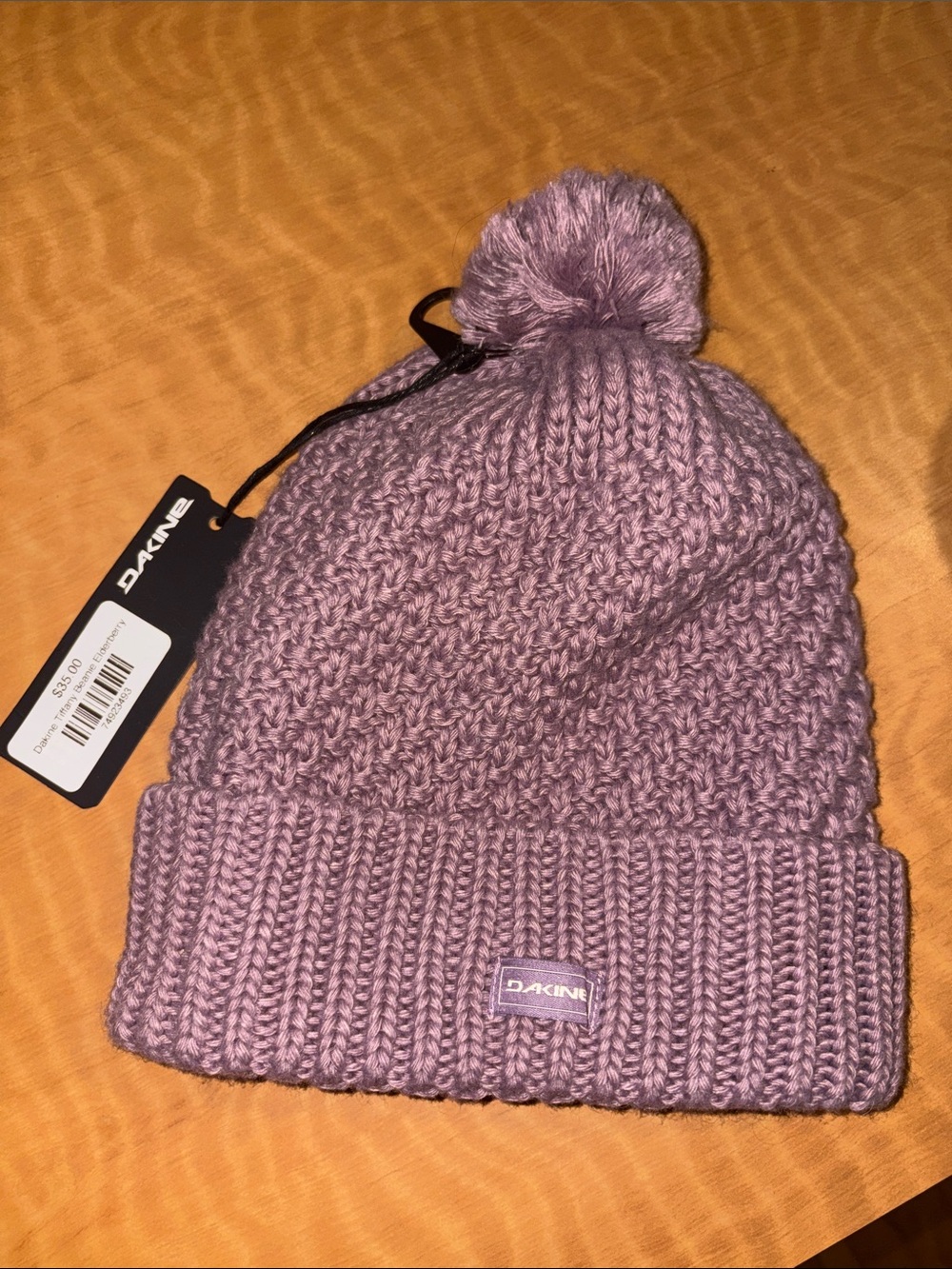 Dakine Knit Pom Beanie - Mauve